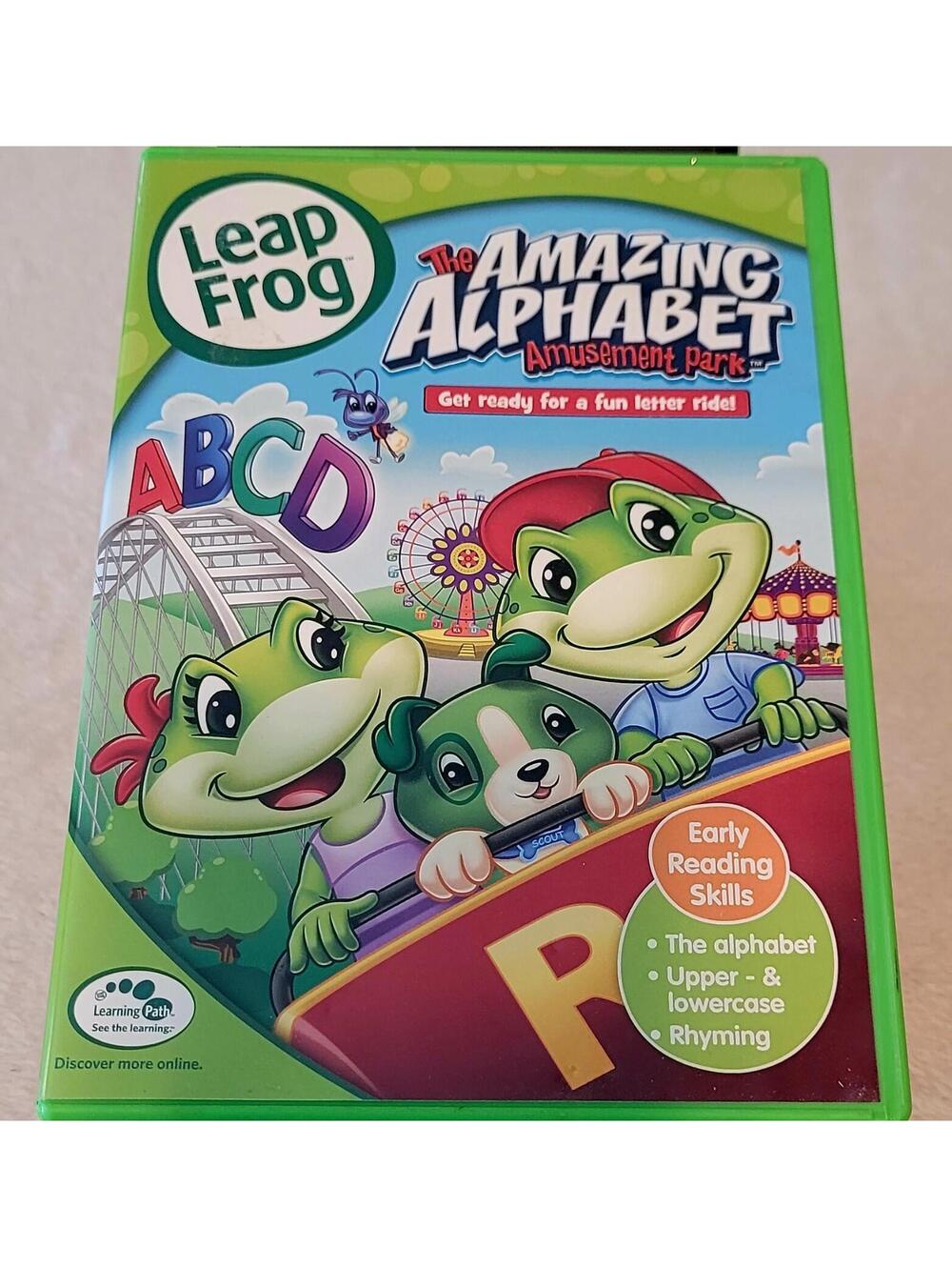 Leap Frog: The Amazing Alphabet Amusement Park [ DVD 2010 ] Full Screen 3-5 Ages